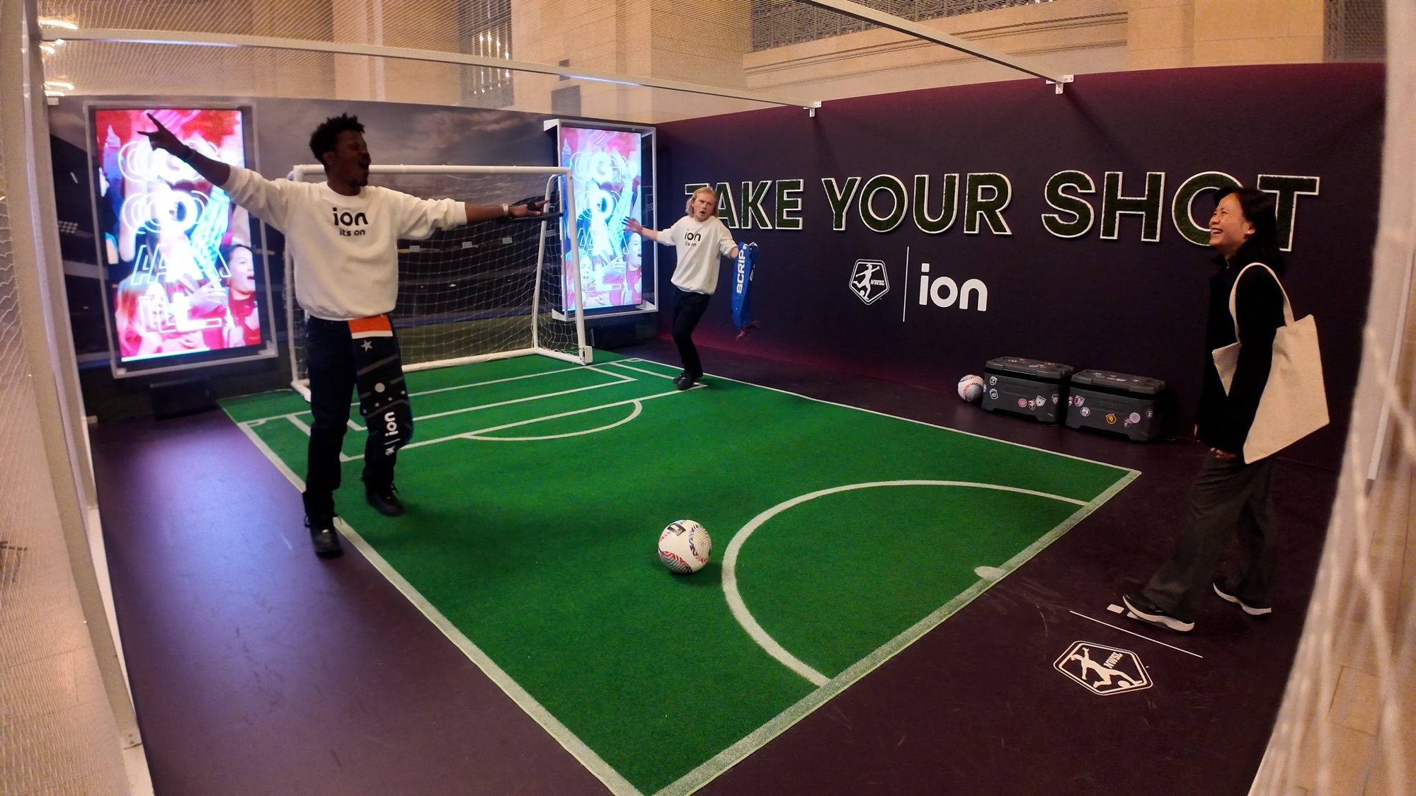Goal booth